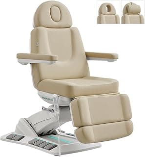 Beauty Spa Medical Treatment Bed 4 Motor Electrical Facial Medical Spa Tables with Rotating Seat AURORA