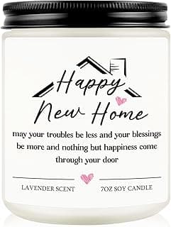 House Warming Gifts New Home Housewarming Gifts for Women Men Friend New Home Gift Ideas 2026 Cool New Homeowner Gift House Warming Apartment Basket Closing Presents for Home Buyers Scented Candle