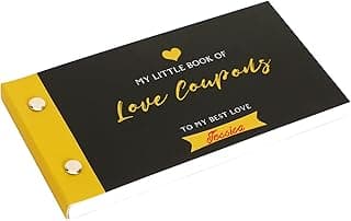 Love Coupon Book for Her - Romantic Love Gifts for Wife Girlfriend, 20 Fun Coupons +10 Blank Wild Cards- Love Gifts for Anniversaries, Birthdays, Valentine's Day, Mother's Day & More!