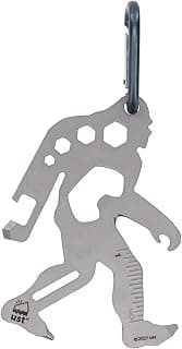 UST Tool-a-Long Multi-Tool Carabiners with Durable, Compact Stainless Steel Construction for Hiking, Kayaking, Camping, Travel and Outdoor Survival