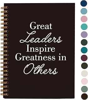 OXW Boss Gifts, Leadership Gifts Notebook Journal, Cool Gifts for Bosses, Thank You Gifts for Women Men Coworkers, Appreciation Gifts for Boss Leader Mentor Supervisor Manager(5.5'' X 8.3'')
