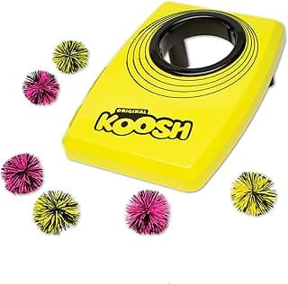Koosh Kornhole, Cornhole Set for Kids - Outdoor Toys for Boys and Girls, Perfect for Beginners, Preschool Toys, Easy Storage, 1 Kornhole Board, 6 Koosh Balls Included, Ages 5+