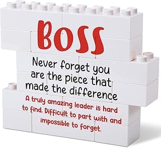 Sentimental Boss Gift - Meaningful Leader Thank You Milestone - Appreciation, Farewell, Retirement, Respect, Boss's Day Present for Mentor, Colleague, Manager, Supervisor