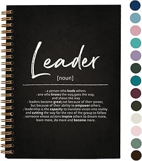 OXW Boss Gifts, Thank You Leadership Gifts Notebook Journal for Women Men Coworkers, Cool Gifts for Bosses, Appreciation Gifts for Boss Leader Mentor Supervisor Manager(5.5'' X 8.3'')