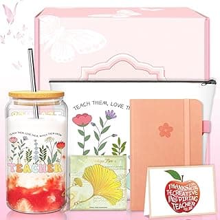 Best Teacher Appreciation Gifts, Teacher Gifts for Women, Teachers Gift for Appreciation Week, Mother Day, Birthday, Graduation, Back to School, Thank You Teachers Gift Basket