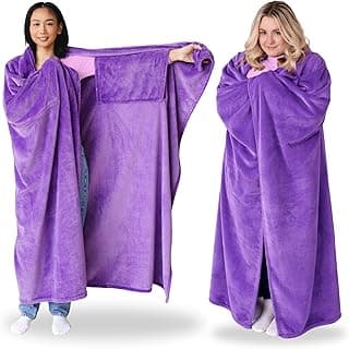 Super Blanky Wearable Blankets for Women, Adult Wearable Blanket Men, Mother's Day Gifts for Her, Wife Birthday Gift Ideas