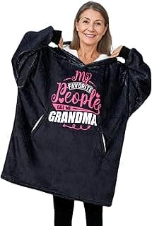 Huglanket Gifts for Grandma, Wearable Blanket Hoodie, Gift for Christmas, Oversized Hooded Sweatshirt
