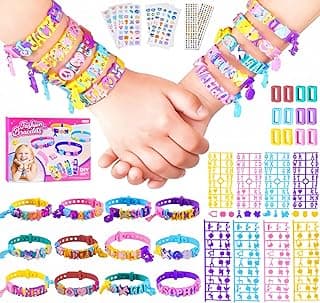 Art & Craft Kits Friendship Bracelet Making Kit 12 Sets - DIY for Girls and boys Ages 5 6 7 8-12, Creative Arts Crafts Christmas & Birthday Present Party Gifts