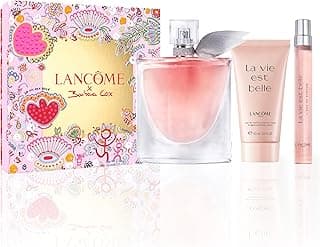 Lancôme Mother's Day 3-Piece Fragrance Gift Set, $214 Value, With Full-Size and Travel-Size La Vie Est Belle Eau de Parfum Perfume and Scented Body Lotion, Long Lasting, Hydrates and Softens Skin
