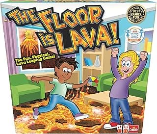 Goliath The Original The Floor is Lava! Game by Endless Games - Interactive Game For Kids And Adults - Promotes Physical Activity - Indoor And Outdoor Safe - Classic Edition