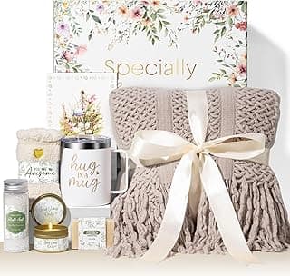 Self Care Gifts for Women Get Well Soon Gifts, Birthday Gifts for Women Care Package, Sympathy Gift Baskets Spa Gifts, Christmas Thinking of You Inspirational Gifts for Mom Her Sister Grandma Friends