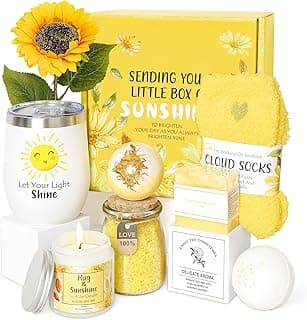 Birthday Gifts for Women, Unique Relaxing Spa Kit Gift Baskets for Women Self Care Gift Get Well Soon Christmas Gifts for Best Friends Sister Mom Her