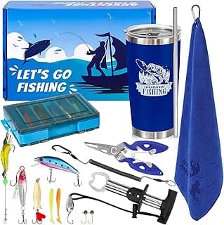 Graduation Gifts for Teen Boys, Coolest Teenage Boy Gifts Ideas for 10 11 12 13 14 15 16, 17 18 Years Old, Tween Boy Fishing Gift Baskets with Fishing Tools, Christmas Stocking Stuffer for Him Son
