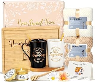 House Warming Gifts New Home Gift Ideas Housewarming Gift Baskets Closing Gifts for Home Buyers Housewarming Basket for New House Apartment Present Set for Women Men Couple Homeowner Neighborhood