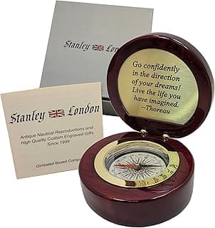 Engravable Executive Navigator Desk Compass | Personalized Leadership, Manager, or Mentor Thank You Gift | Bulk Custom Business Gifts for New Clients or Employee Appreciation