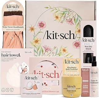 Kitsch Bundle Gift Set for Women – Luxury Hair & Body Self Care Gifts for Women with Everyday Pampering Essentials – Premium All-in-One Beauty & Wellness Set for Personal Use & Special Occasions